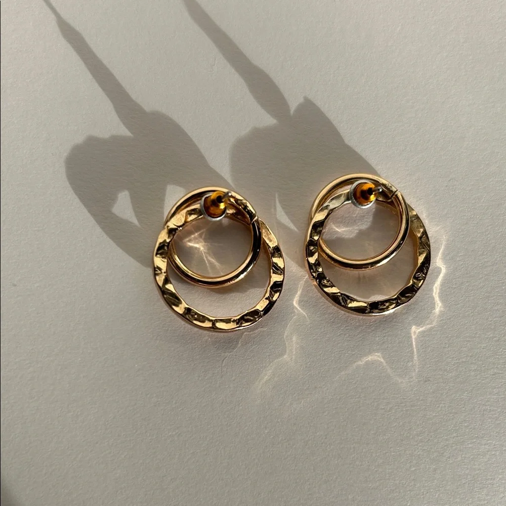 Classic Gold-Tone modern Earrings